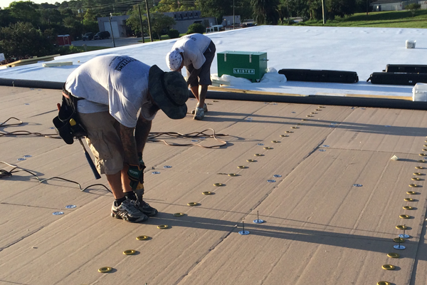 Brevard County Election Support Center Single Ply Roof